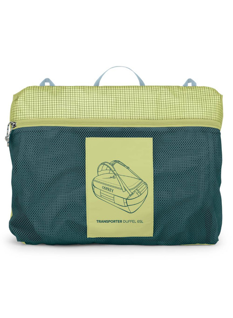 Torba plecak Osprey Transporter Duffel 65 - glow dew / torrent blue