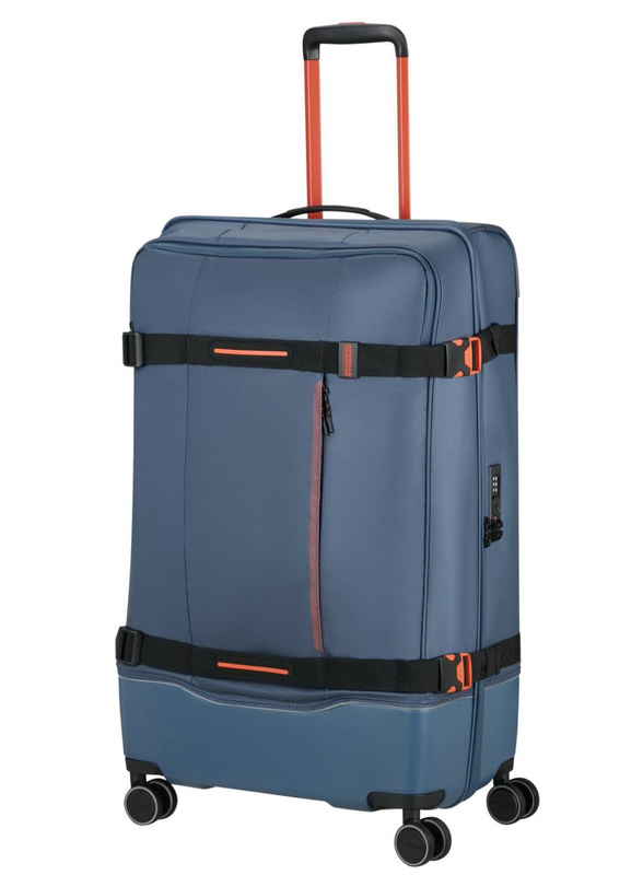 coated navy / orange