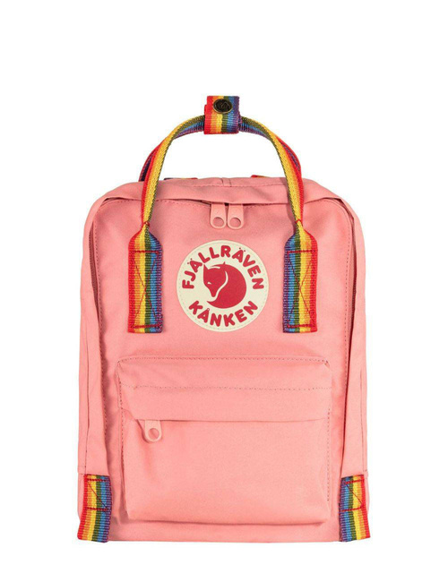 Plecak Fjallraven Kanken Mini Rainbow - pink / rainbow pattern