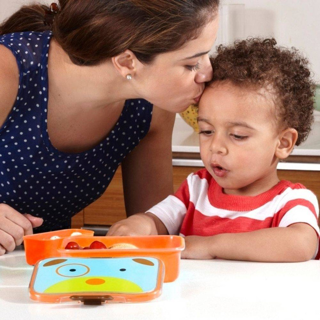 Lunchbox / śniadaniówka Skip Hop Zoo Little Kid Lunch Kit - dog