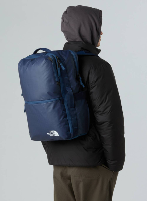 Plecak podróżny The North Face Base Camp Voyager Travel Pack - shady blue / summit navy