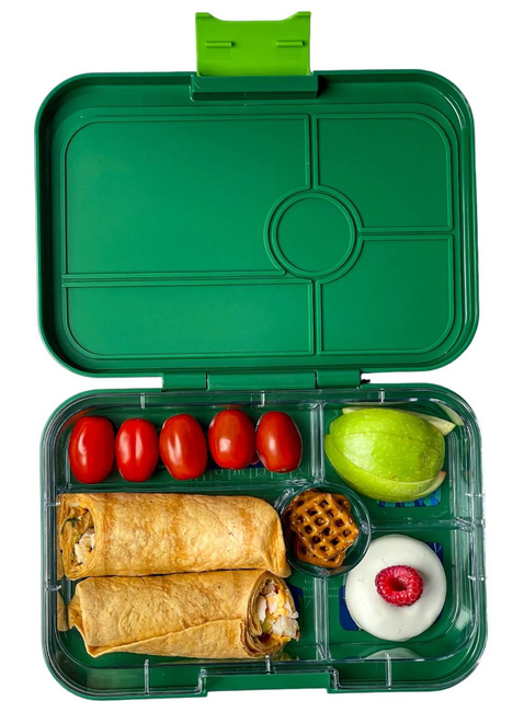 Lunchbox do pracy XL Yumbox Tapas 5 sekcji - palm green / jungle
