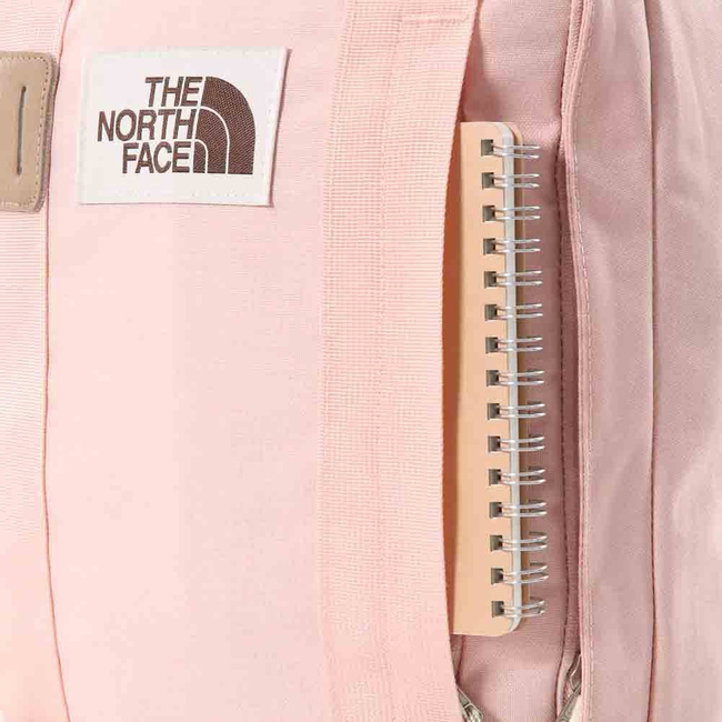 Plecak miejski The North Face Tote - Evening Sand Pink Dark Heather-Utility Brown-Vintage White