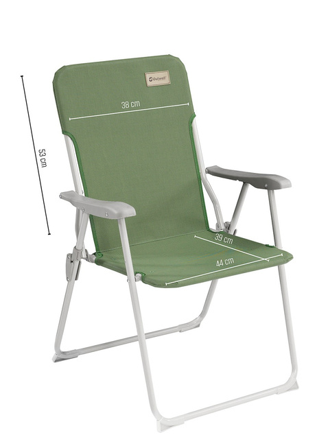 Krzesło składane Outwell Blackpool - green vineyard