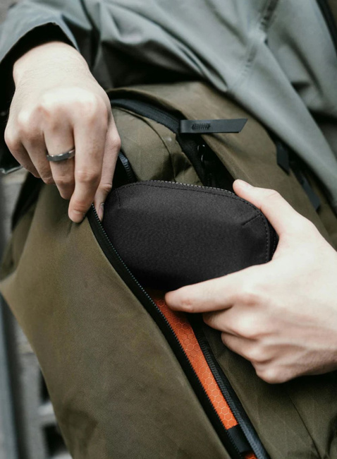 Kieszeń do plecaka organizer Alpaka HUB Zip Pocket - black