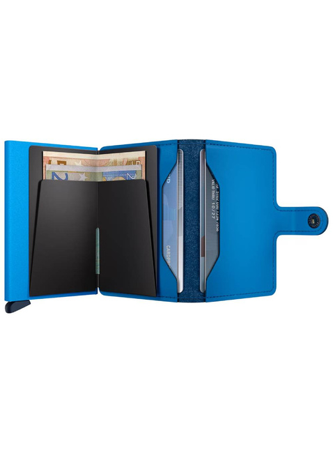 Portfel kieszonkowy RFID Secrid Miniwallet Yard Powder - ultra blue