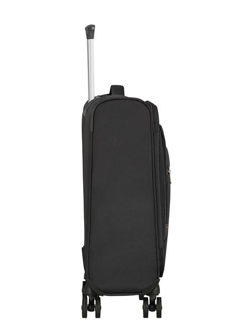 Walizka kabinowa American Tourister Crosstrack - grey/red