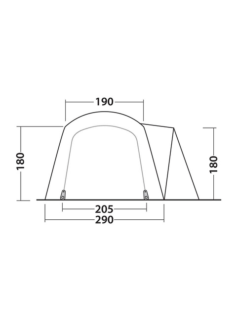 Namiot 4-osobowy Outwell Nevada 4PE - navy night