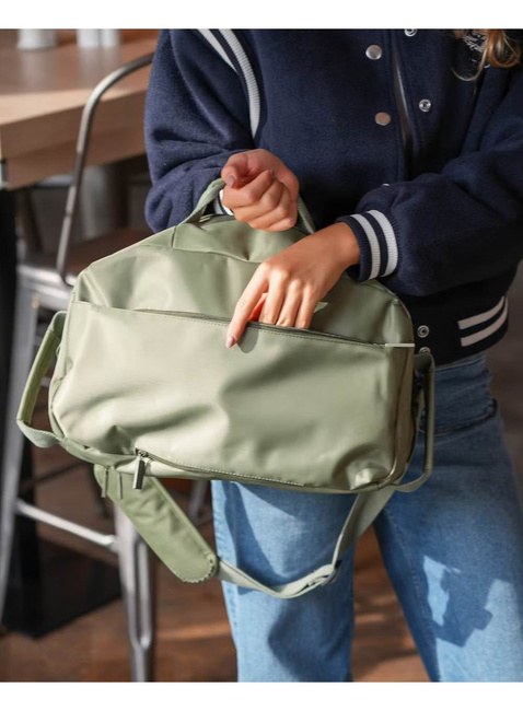 Torba kabinowa Puccini Barbados - zielony