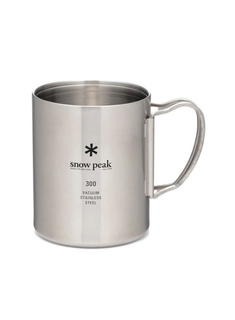 Izolowany kubek Snow Peak Stainless Vacuum-Insulated Mug 300 ml - silver