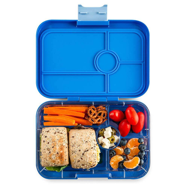 Lunchbox XL Yumbox Tapas 5 przegródek - true blue