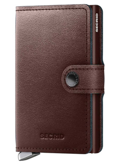 Portfel kieszonkowy Secrid Miniwallet Premium Dusk - dark brown