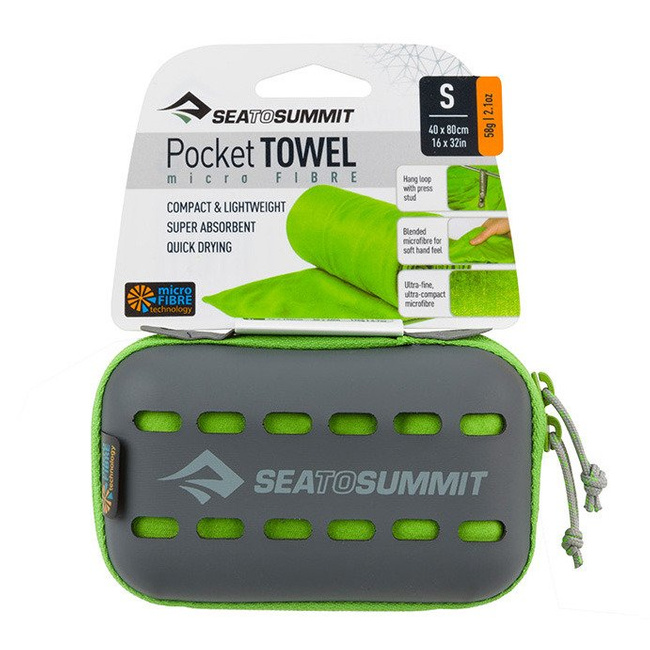 Ręcznik Sea to Summit Pocket Towel S - lime