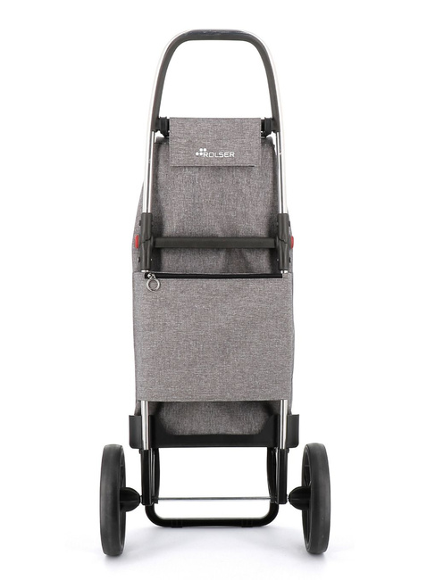 Wózek na zakupy 2 duże koła składany Rolser I-Max TWEED 2LRSG - grey