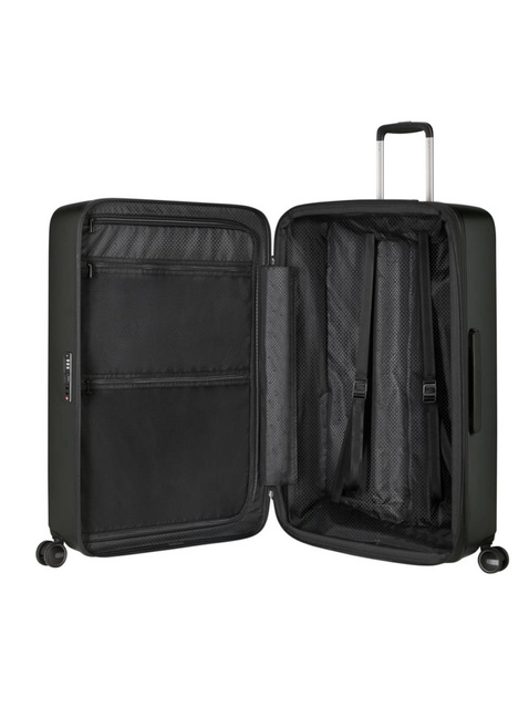 Walizka duża poszerzana Samsonite Fyrm EXP - deep green