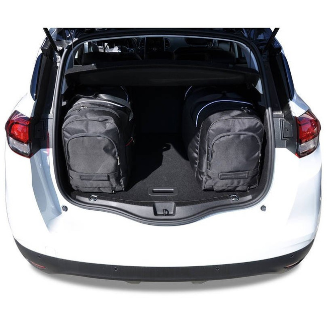 RENAULT SCENIC 2015+ TORBY DO BAGAŻNIKA 4 SZT