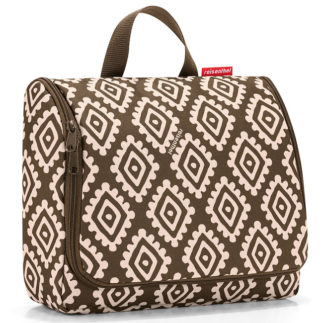 Kosmetyczka Reisenthel Toiletbag XL - diamonds mocha