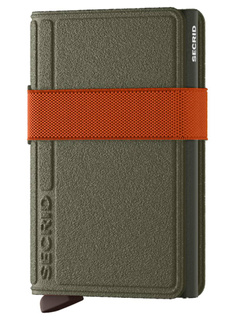 Portfel kieszonkowy RFID Secrid Bandwallet Liba - green / orange