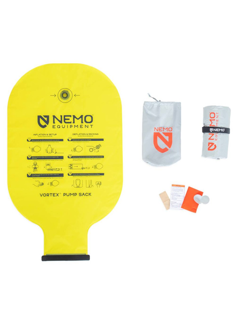 Mata turystyczna Nemo Tensor All-Season Ultralight Insulated Regular Mummy - blade / spicy orange