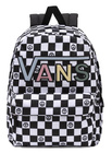 Plecak szkolny Vans Realm Flying V - peace check black/ashley