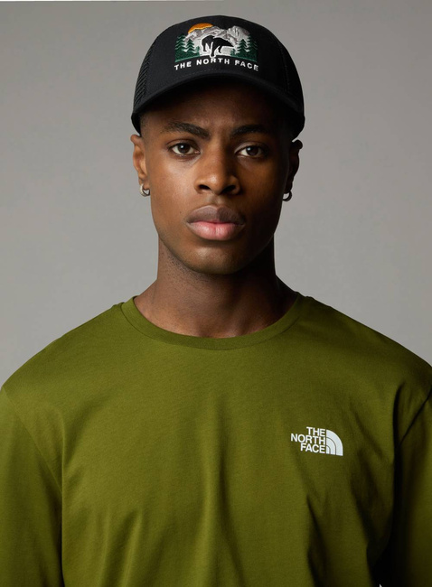 Czapka The North Face Embroidered Mudder Trucker - tnf black / bear graphic