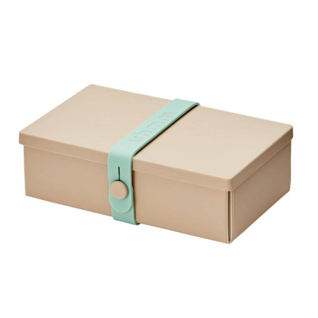 No.01 pudełko składane na drobiazgi Uhmm - mocca / mint