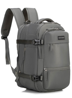 Plecak kabinowy z poszerzeniem Wittchen Free on Board 24 l - szary