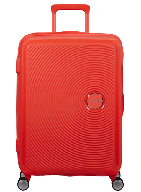 Walizka średnia American Tourister Soundbox EXP - neon orange