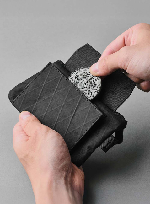 Portfel saszetka Alpaka Zip Pouch Coin - black