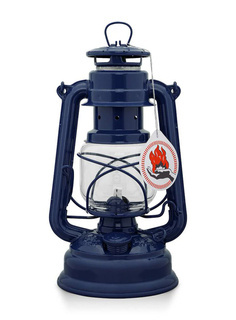 Lampa naftowa Feuerhand Hurricane Baby Special 276 - cobalt blue