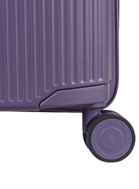 Walizka duża Puccini Mykonos - fioletowy