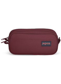 Piórnik dwukomorowy JanSport Large Accessory Pouch - russet red