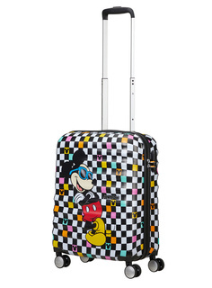 Walizka kabinowa American Tourister Wavebreaker Disney - Mickey Check
