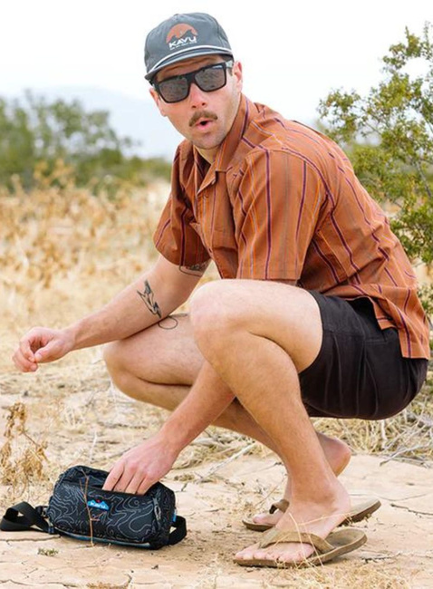 Organizer saszetka na ramię Kavu Takealong - black topo