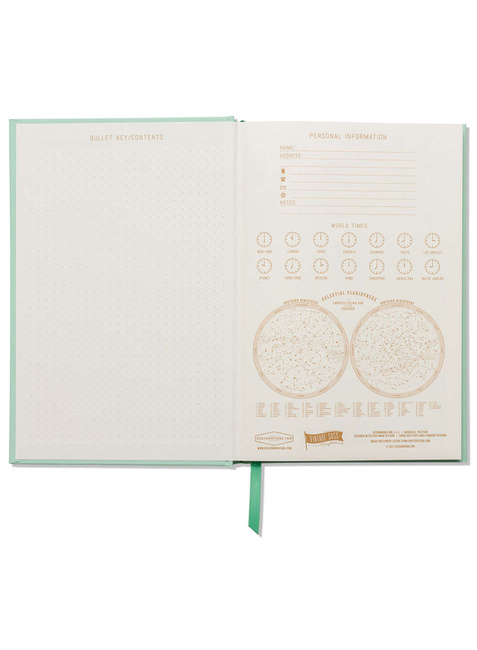 Notatnik 240 stron Designworks Ink Journal - Leaf me alone