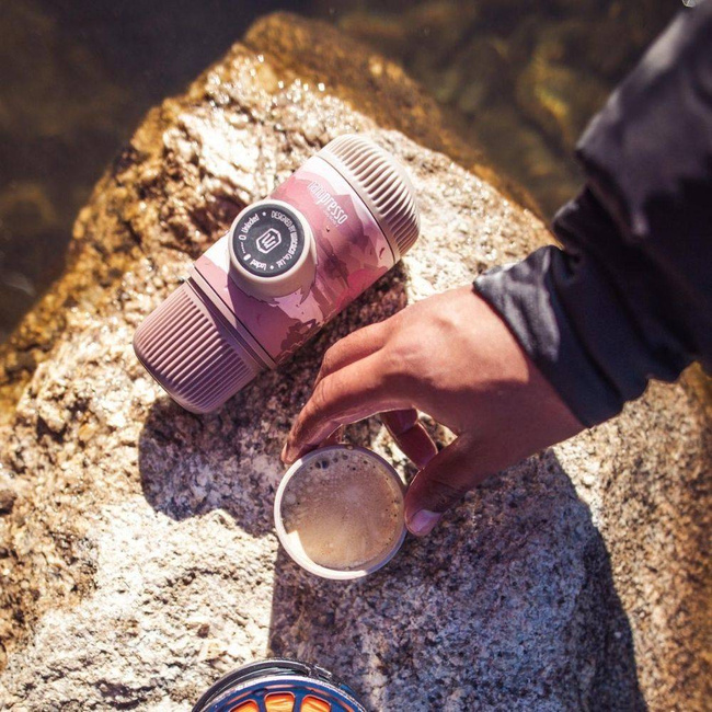 Przenośny ekspres do kawy + etui Wacaco Nanopresso Journey - fall break