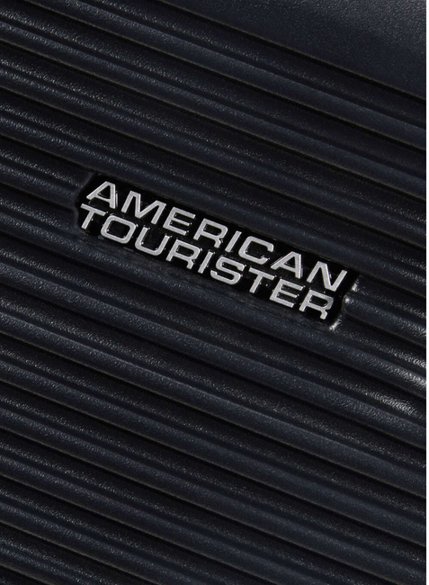 Walizka duża poszerzana American Tourister Astrobeam - storm black