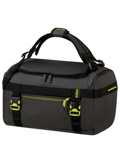 Torba plecak American Tourister Urban Track M Duffle Bag / Backpack - black / lime