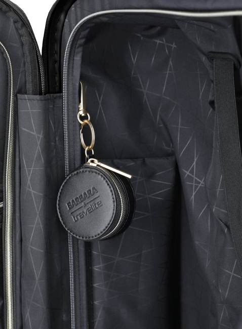 Walizka kabinowa Travelite Barbara Novelty - black