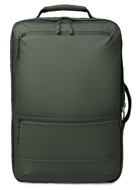 Plecak podróżny średni Puccini Jetzy - zielony