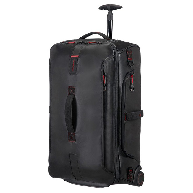 Średnia torba podróżna na kółkach Samsonite Paradiver Light Duffle - black