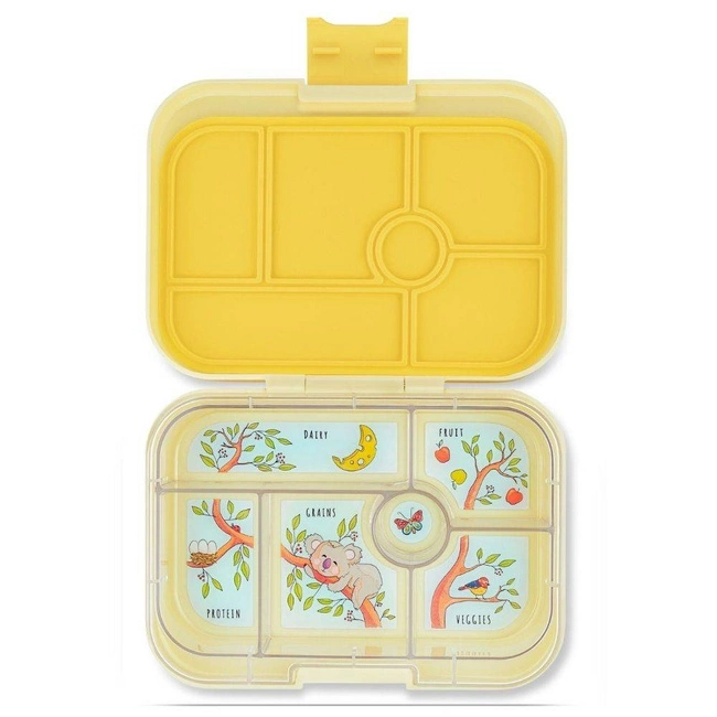 Lunchbox śniadaniówka Yumbox Original - sunburst yellow / koala tray