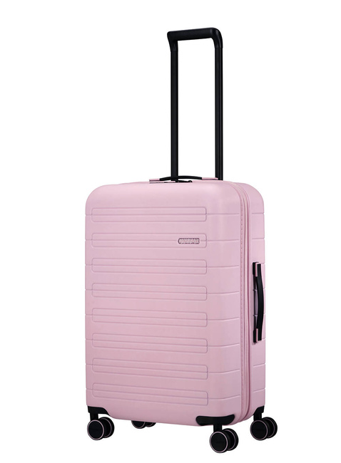 Walizka średnia poszerzana American Tourister Novastream - soft pink