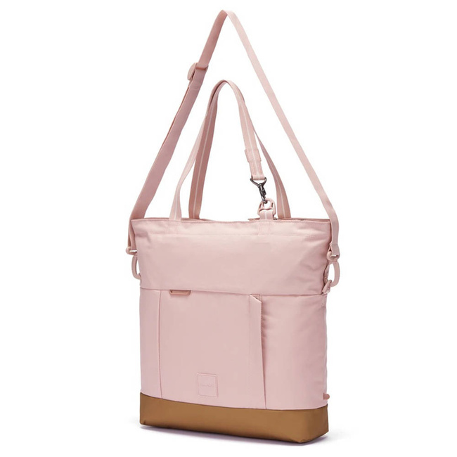 Torba na ramię Pacsafe Go Anti-Theft Tote Bag - sunset pink