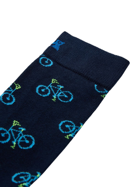 Skarpety unisex Happy Socks - navy / bike
