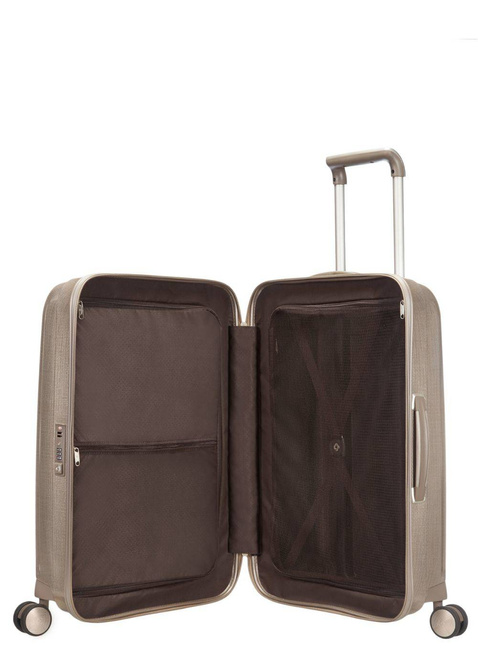 Walizka duża XL Samsonite Lite-Cube - ivory gold