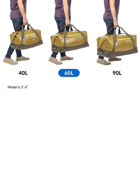 Torba podróżna 2w1 Eagle Creek Migrate Duffel 60 l - field brown