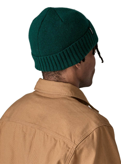 Czapka klasyczna Patagonia Brodeo Beanie - cascade green