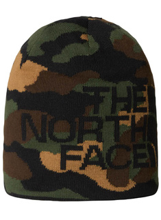 Czapka zimowa The North Face Reversible Highline Beanie - tnf black / tnf camo print