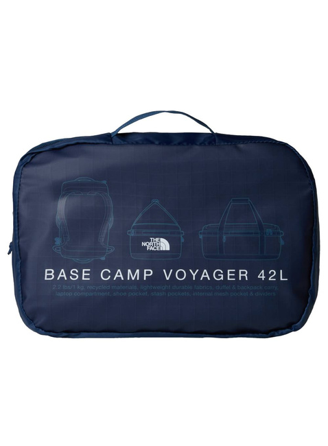 Torba podróżna The North Face Base Camp Voyager Duffel 42 l - shady blue / summit navy